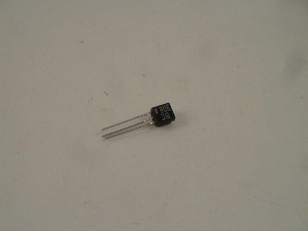 BC308A  Si-P  Uni, 30V, 0,1A, 0,3W, 130 MHz, 7a
