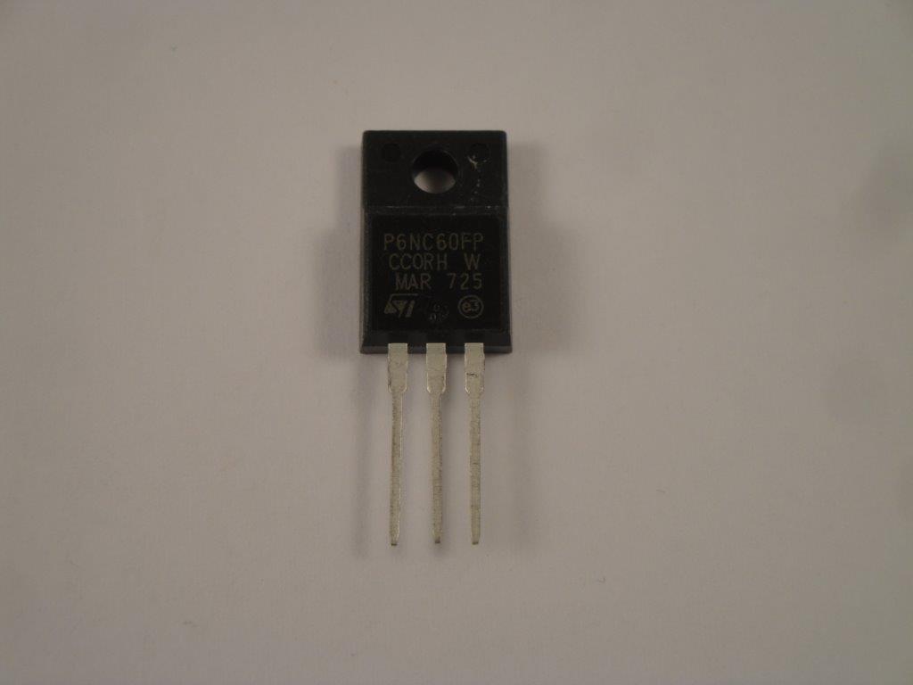 STP6NC60FP N-Kanal 600V 6A TO220FP