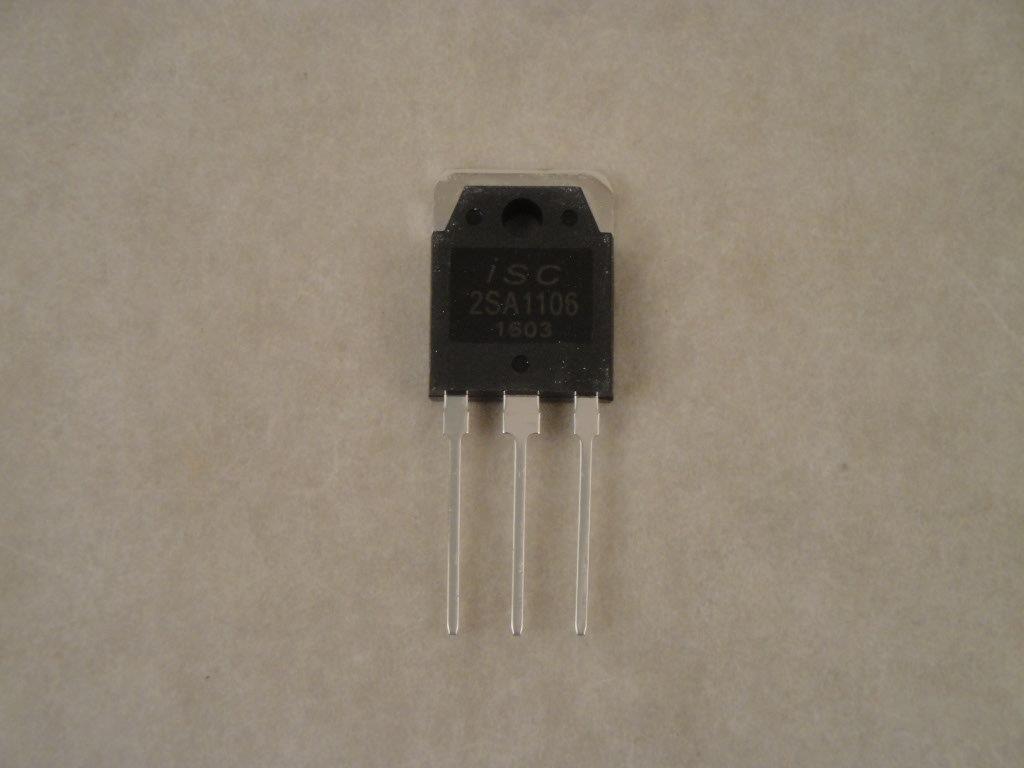 2SA1106 PNP NF/S-L, 140V, 10A, 100W, 20MHz, TO218, 18j
