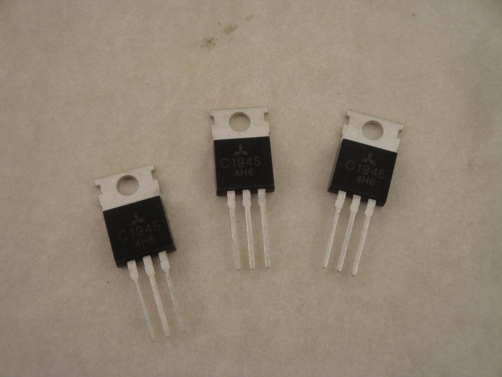 2SC1945 NPN  AM-L, 80V, 6A, PQ=16W, 27MHz,  7k