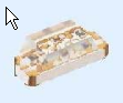 LED-SMD RGB   LED 72/180/45mcd RA-Lens
