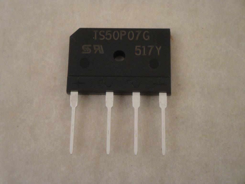 TS50P07G   Flachbr�cke 50A 700V(RMS) 7,5/10mm