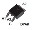 T405-600B    SMD-Triac 4A 600V 5mA TO252