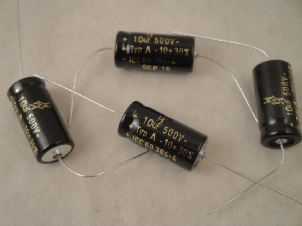Elko 500V 10uF  Elko-axial 14x30mm