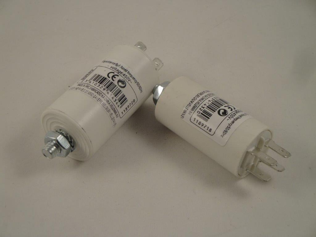 Anlaufkondensator 10,0�F/450V~   34x63mm