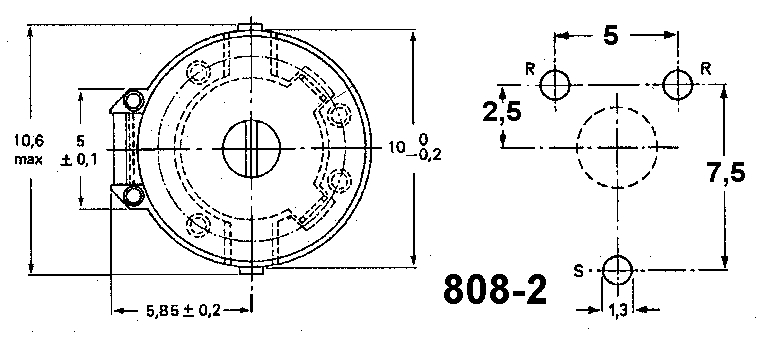 808-2 6,0-80 PF  rot 5/7,5mm