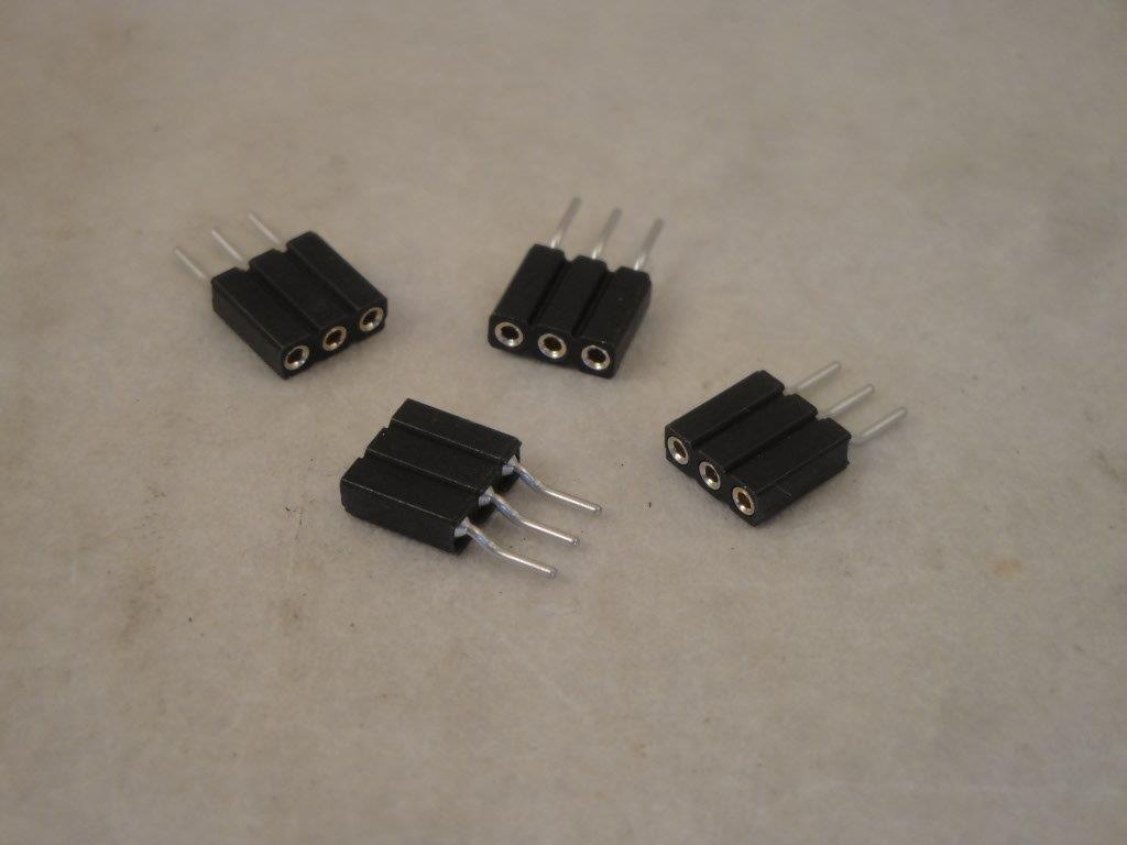 SMD Buchsenleiste RM2,54 1R 3polig Sn, 122-4-003-0-MTF