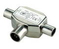 Antennenverteiler 2xStecker geschirmt