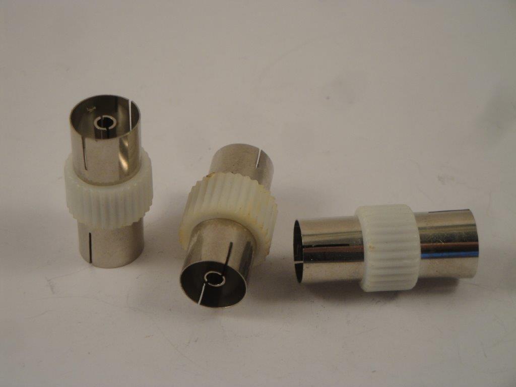 Antennenverbinder Koax-Adapter Buchse-Buchse AA04