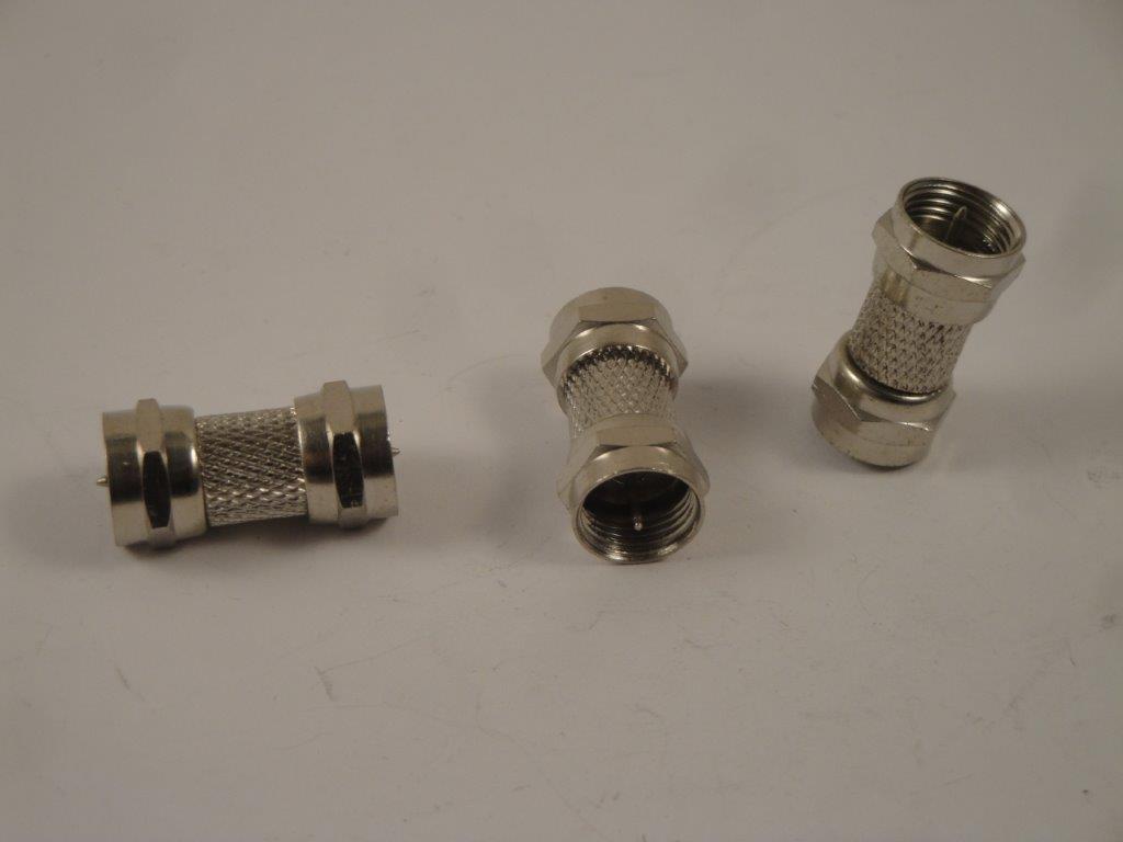 FA 01  F-Adapter Stecker-Stecker