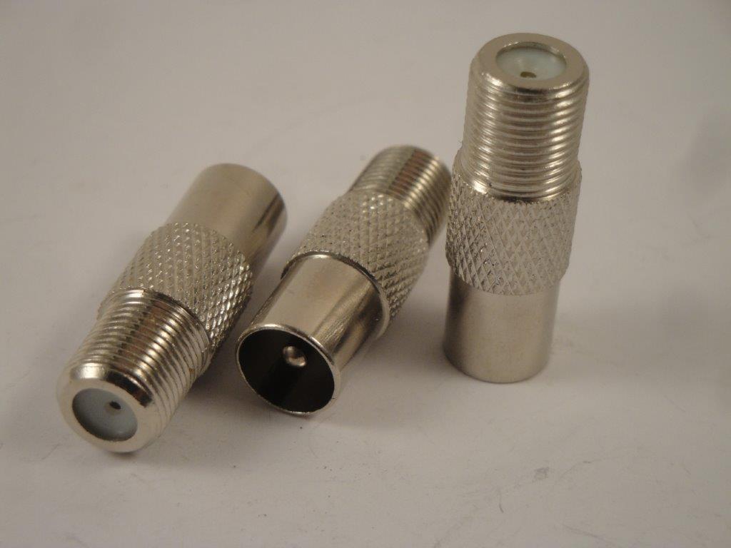 F-Adapter Stecker-KoaxStecker (Antennenstecker)