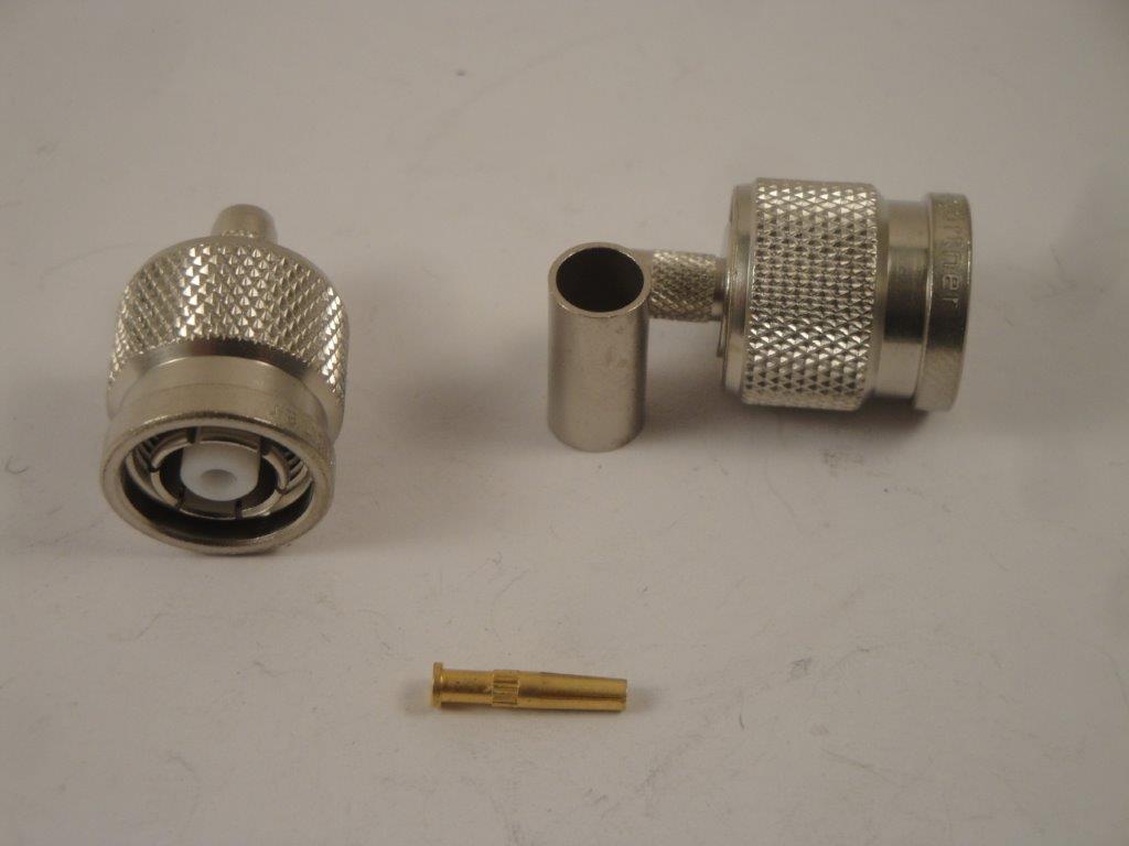 TNC Crimp Kabelbuchse (RG 58  50 Ohm)