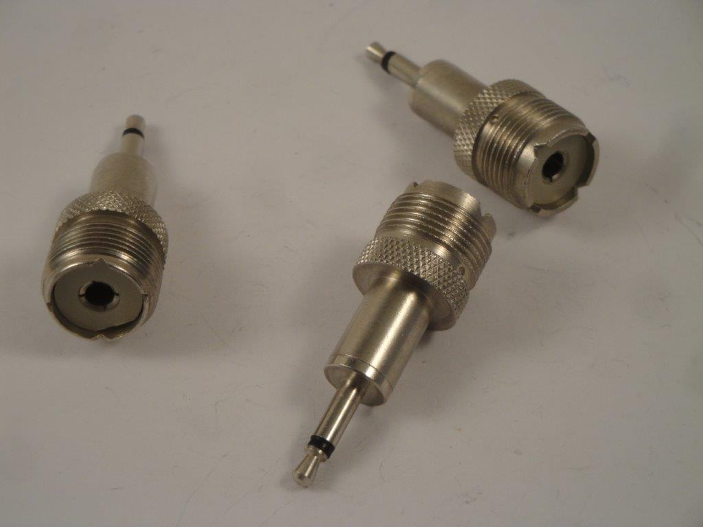 Adapter Klinken-Stecker/UHF-Buchse, K204