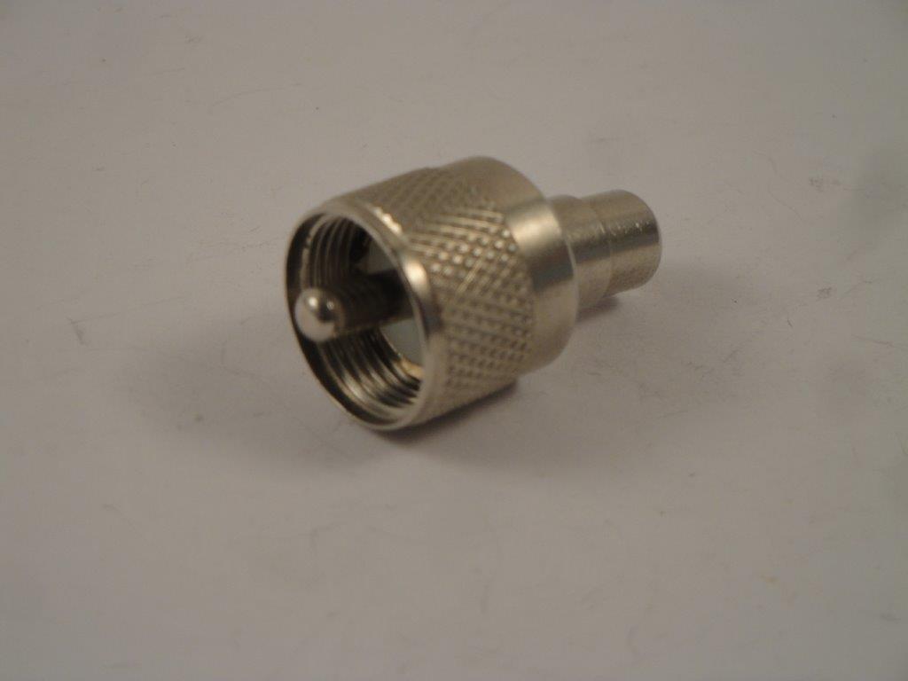 Adapter UHF-Stecker/Cinch-Buchse, K206
