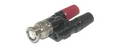 ADAPTER 125  BNC-Stecker/2x4mm-Buchse