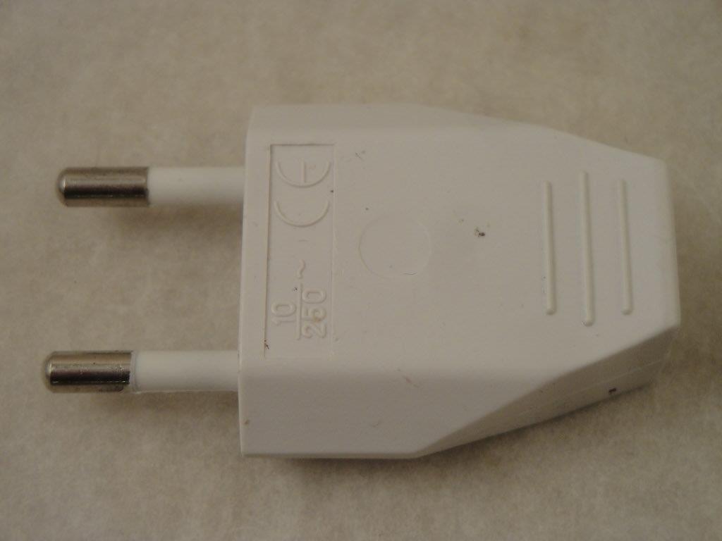 Eurostecker wei� schraubbar
