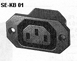 SE-KB 01  Kaltger�teeinbaubuchse