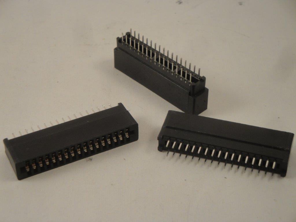 SLOT 2 X 17  Slot-Stecker 2x17pol. RM 2,54