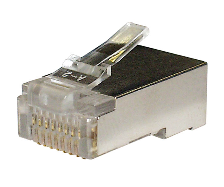 TZB406  MOD S 8P8C Metallschirmung, Modular-Stecker