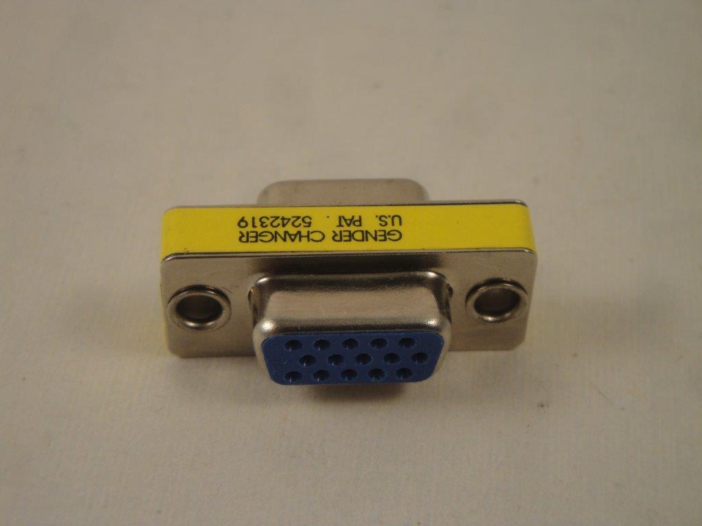 COM957  Gender Changer HD15M/M Mini, Stecker/Stecker