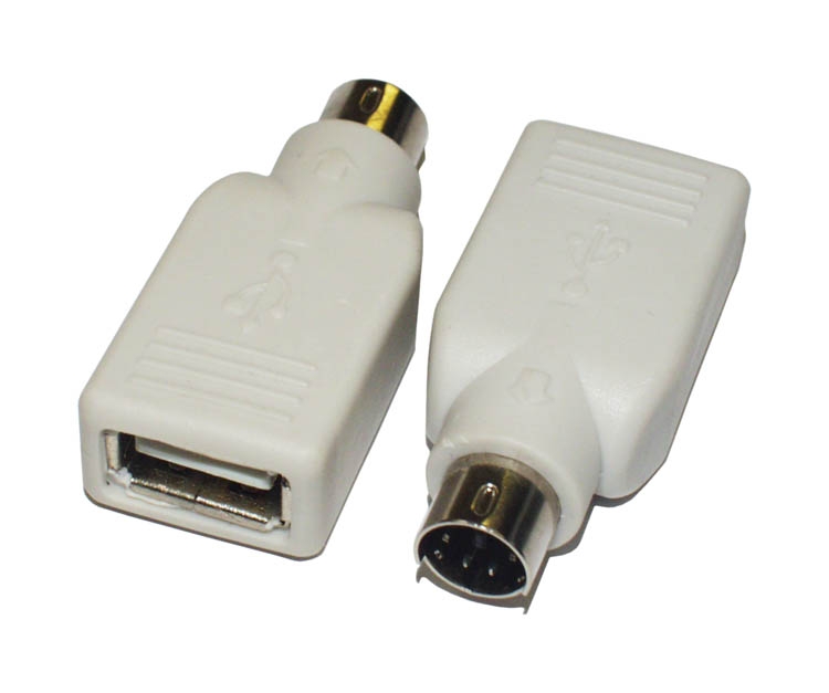 USB Adapter USB-A Buchse - PS2 Stecker