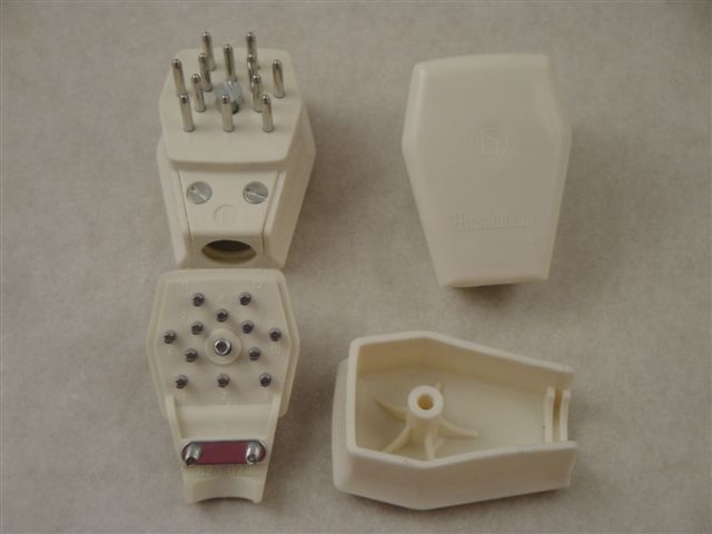 MES120  Stecker   wei�