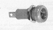 BB4 blau  Bananenbuchse 4mm isoliert
