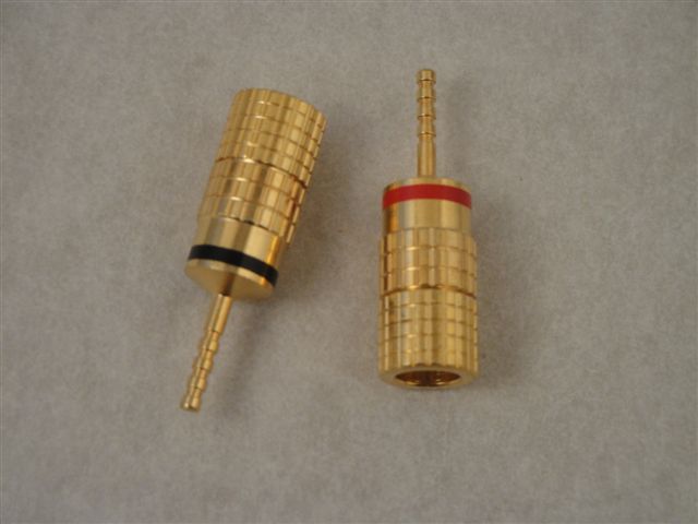 LKSG rot  Kabelstift 2mm vergoldet