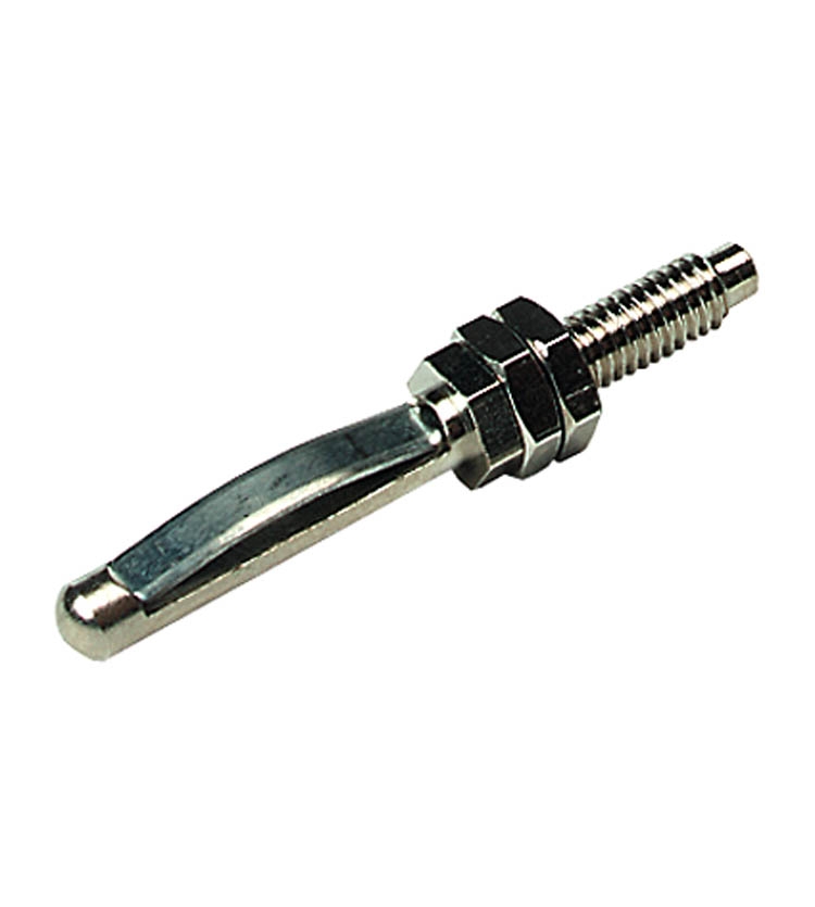 VST 20  Vollkontaktstecker als Einbaustift 4mm