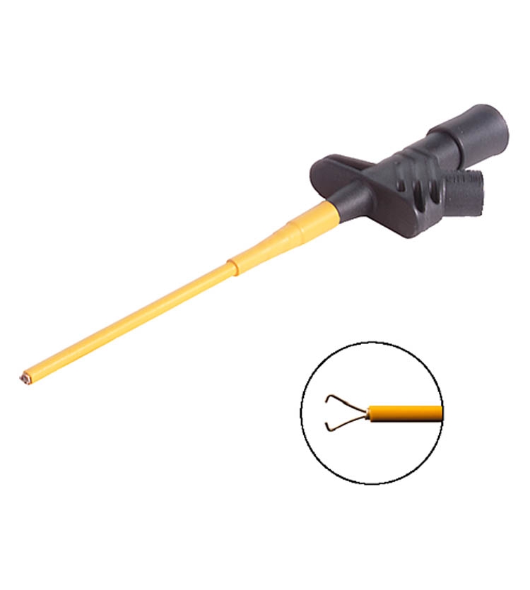KLEPS2600 rot  Sicherheitsklemmpr?fspitze, flexibl
