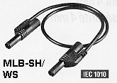 MLB-SH/WS 100/1 L blau  Ber?hrungssichere Messleitung 100cm, 4mm