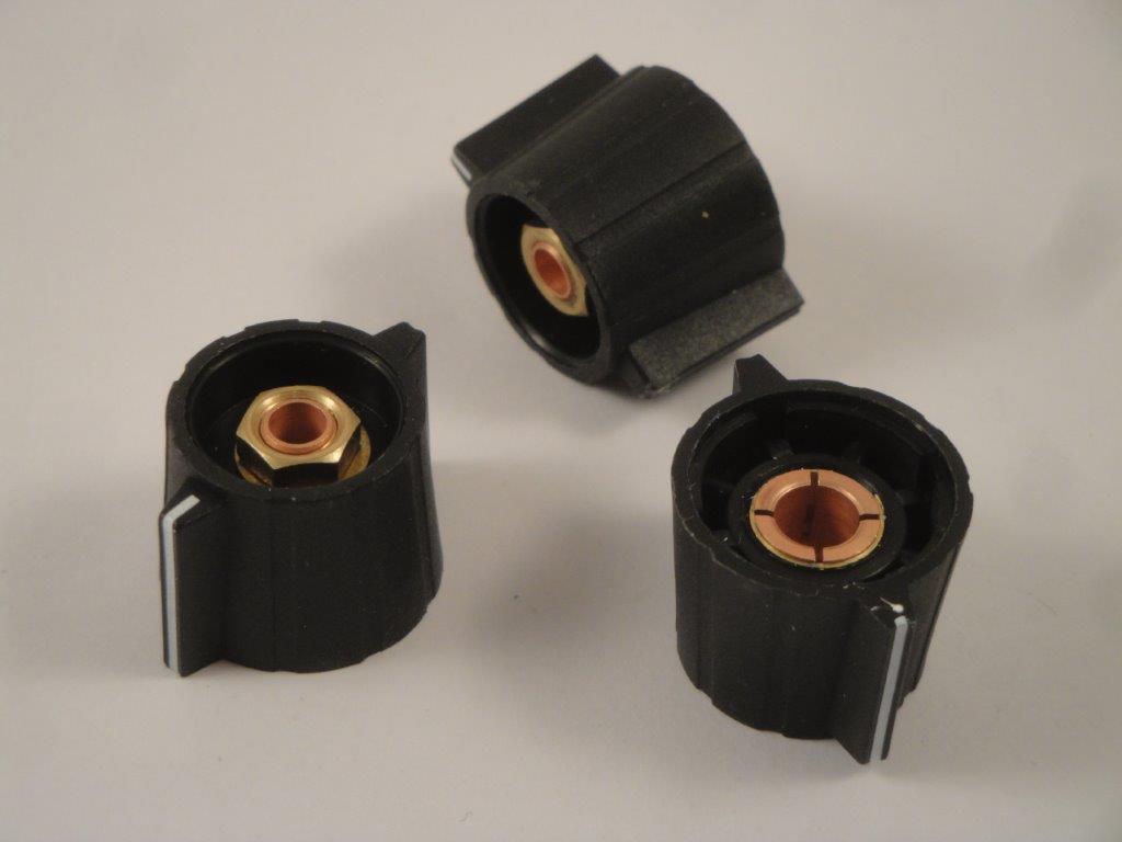 SB211 006 schwarz Drehknopf Knebel+Strich, Sifam SB211006