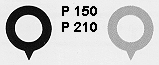 P150 gelb Zeiger