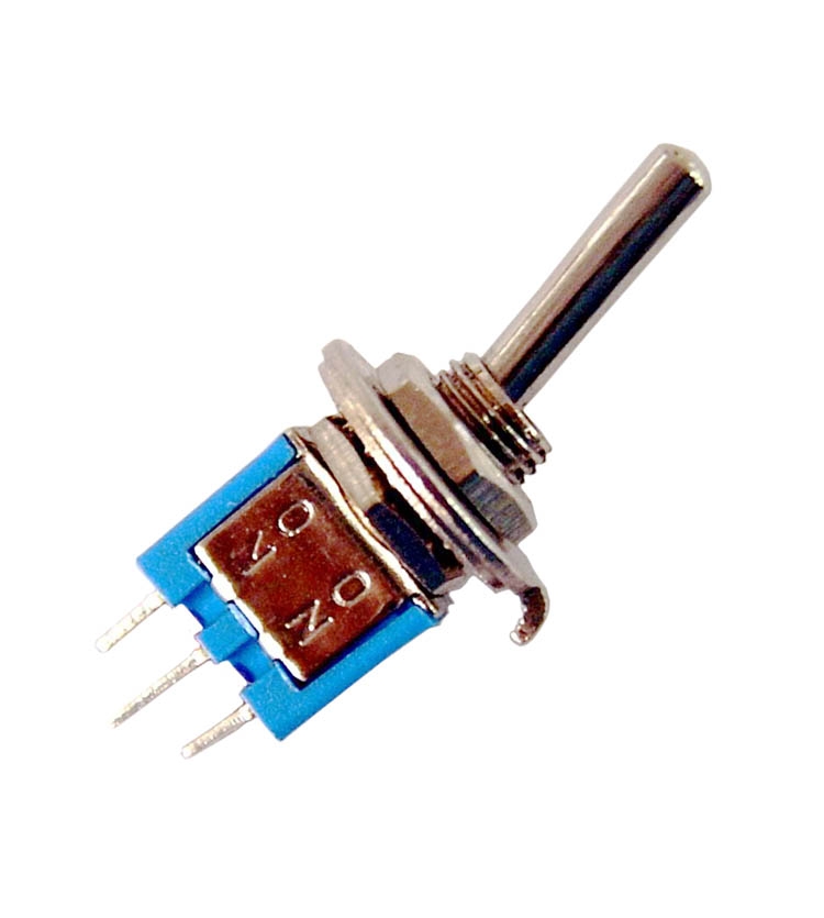 MS244  EIN-EIN 1pol  Sub.Min.Kippsch.1xUm 28VDC 3A l�t