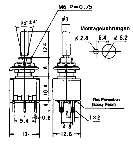 MS500F  EIN-EIN 2pol