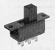 R6P  Schiebesch. 2xE/E 0,3A/125V