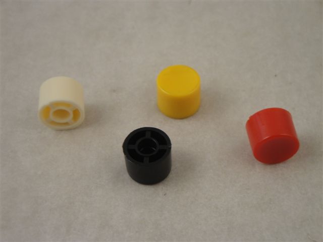 Kappe U485 gelb  4/10mm, APEM U485