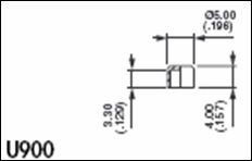 U2602  Kappe schwarz f. 104..   6,3/7,8mm