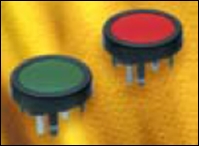 MCS18R-SW  Taster rund schwarz  1xA 0,125A/48VDC
