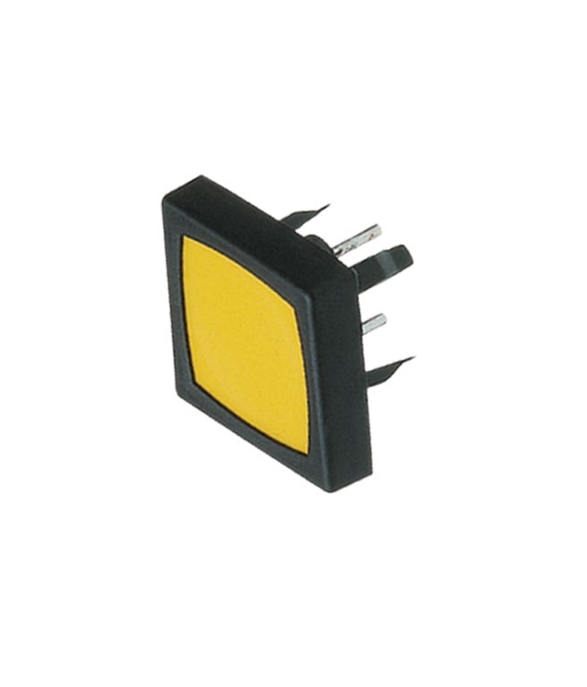 MCS18Q-SW  Taster quadr. schwarz  1xA 0,125A/48VDC
