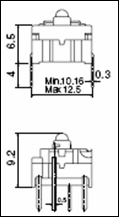 3ATL6 40 Tastmodul mit LED gelb
