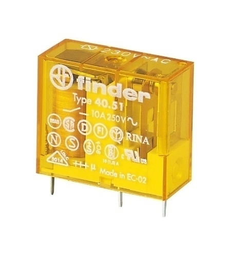 40.51 24V DC Finder Relais RM5,0