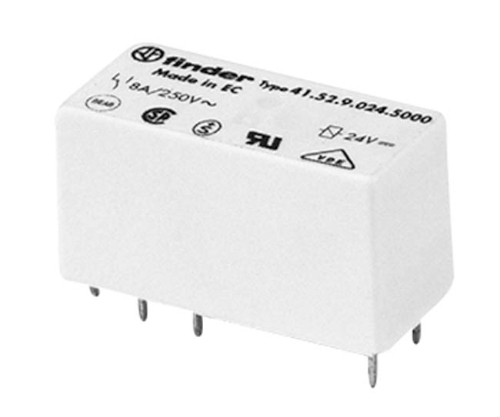 41.52.9 12V/DC Finder Relais  2xUM 8A