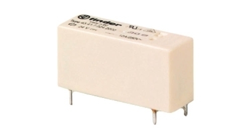 43.41-12C Finder Relais 1xU 10A 12V 600R AgCdO
