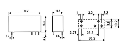 43.41-24C Finder Relais 1xU 10A 24V 2300R AgCdO