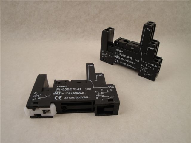 PI-50BE/3R DIN-Schraubfassung f�r Relais 5mm  (zB 40.52, 40.31)