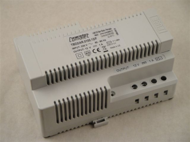 Netzteil TBD2/AR.0100.12  12VDC 1A  Hutschienenmontage