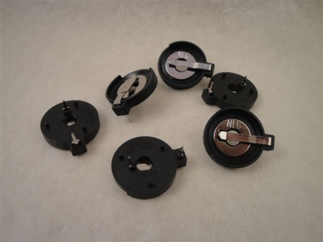 Knopfzellenhalter f�r 23mm  RM 20,5mm, BH906