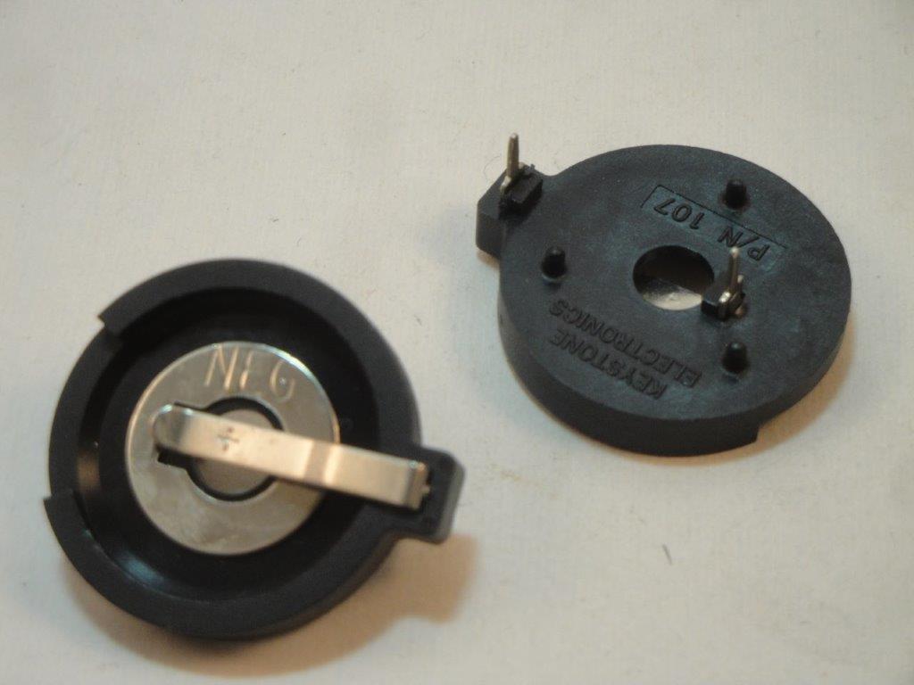 Knopfzellenhalter f�r 23mm  RM 20,5mm, BH1070
