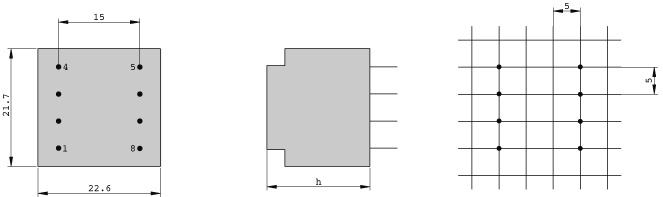 PT 0,35VA/1x12V  Printtrafo 0,35VA  12V 29mA